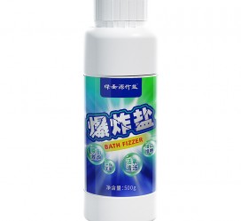 绿圣源竹盐爆炸盐（500g/瓶）活氧清洁配方，过碳酸钠高效去污